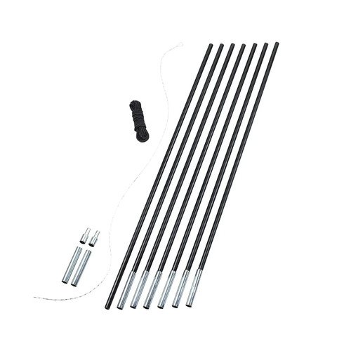 Easy camp pole diy - set, mm
