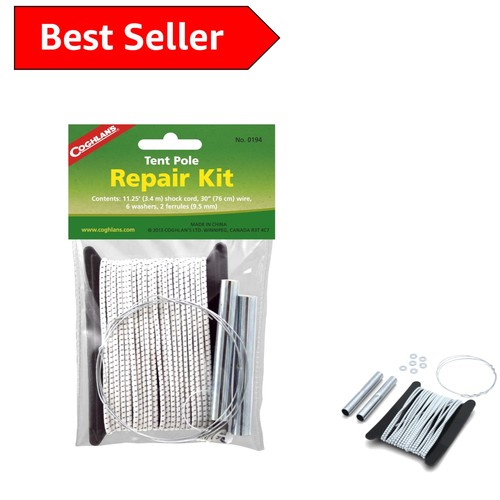 Aluminum tent pole repair - tent, kit